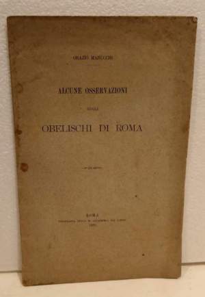 Alcune osservazioni sugli obelischi di Roma