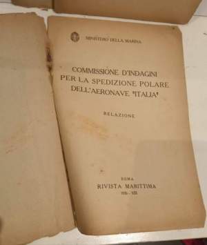 Commissione d'indagini per la spedizione polare dell'aeronave "Italia" relazione