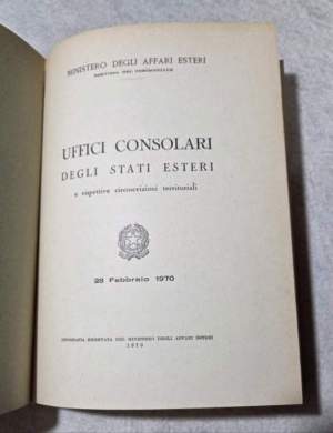 Uffici Consolari degli Stati Esteri