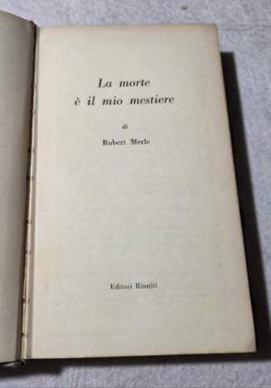 La morte e' il mio mestiere