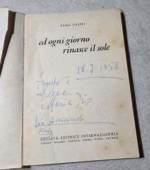 Ed ogni giorno rinasce il sole