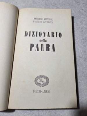Dizionario della paura