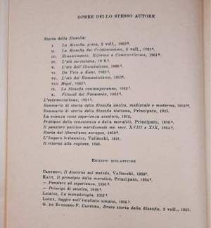 Storia della Filosofia - 10 Voll. ( 13 Tomi )