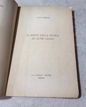 Il senso della storia ed altri saggi