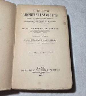 La dottrina dei modernisti confutata