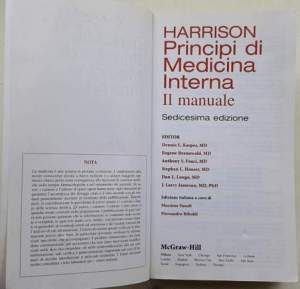 Harrison. Principi di medicina interna. Il manuale