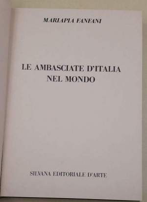 Le Ambasciate d'Italia nel mondo  n. 3