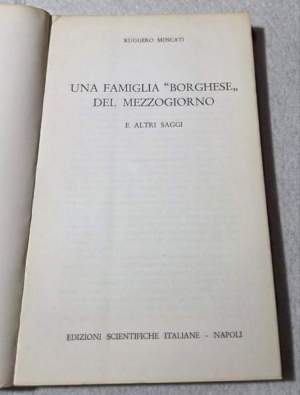 Una famiglia " borghese" del Mezzogiorno
