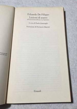 Lezioni di teatro