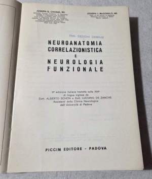 Neuroanatomia correlazionistica e neurologia funzionale