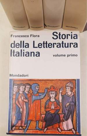 Storia della letteratura italiana  - 5 Voll.