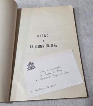 Cipro e la stampa italiana
