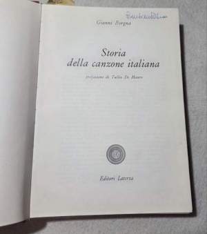 Storia della canzone italiana