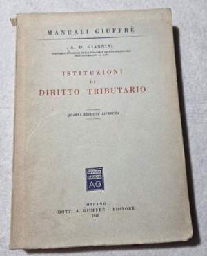 Istituzioni di Diritto Tributario