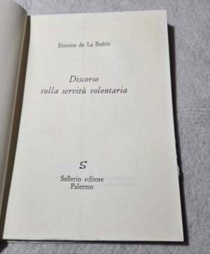 Discorso sulla servitu' volontaria