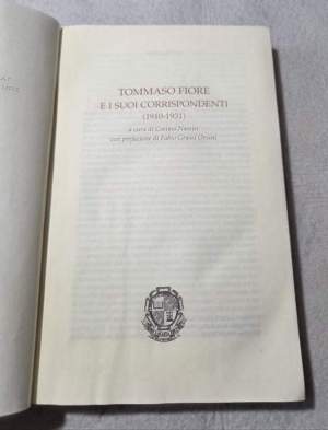 Tommaso Fiore e i suoi corrispondenti ( 1910-1931)