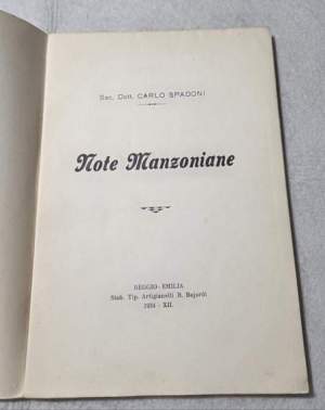 Note Manzoniane