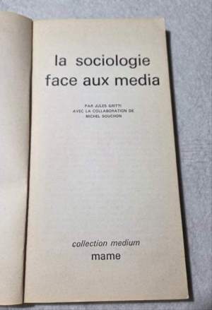 La sociologie face aux media