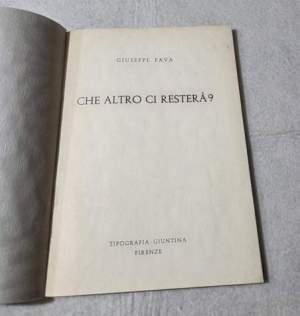 Che altro ci restera'