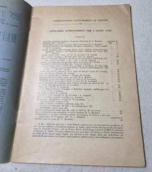 Annuario astronomico per l'anno 1950