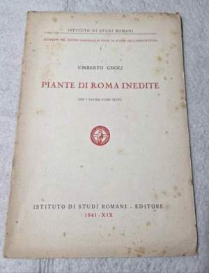 Piante di Roma inedite