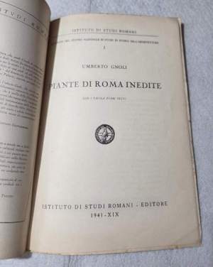 Piante di Roma inedite