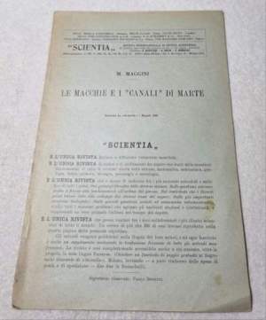 Le macchie e i " canali" di Marte