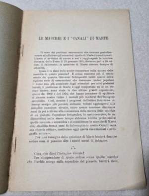 Le macchie e i " canali" di Marte
