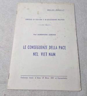 Le conseguenze della pace nel Viet Nam