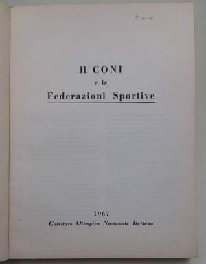 Il Coni  e le Federazioni Sportive