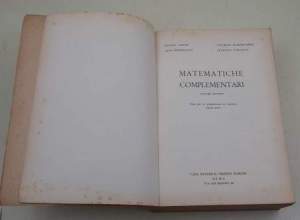 Matematiche complementari - Vol. II'