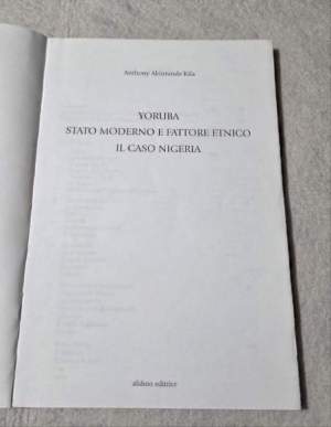Yoruba - Stato moderno e fattore etnico il caso Nigeria