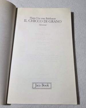 Il chicco di grano. Aforismi