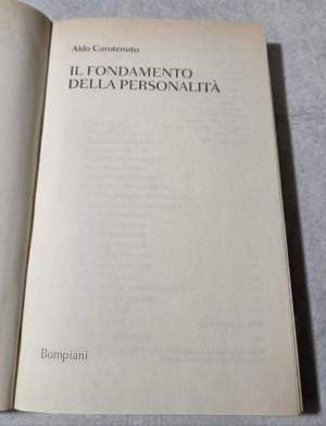Il fondamento della personalità