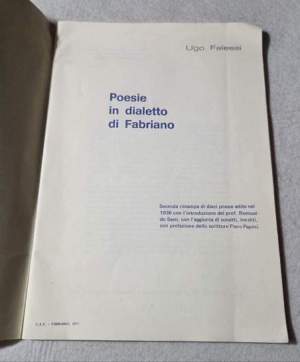 Poesie in dialetto di Fabriano