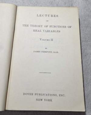 Lectures on  The theory of functions of real variables - Vol. II