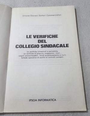 Le verifiche del collegio sindacale