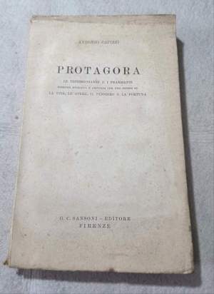 Protagora - Le testimonianze e i frammenti