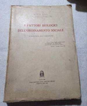 I fattori biologici dell'ordinamento sociale - Introduzione alla demografia