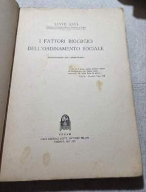 I fattori biologici dell'ordinamento sociale - Introduzione alla demografia
