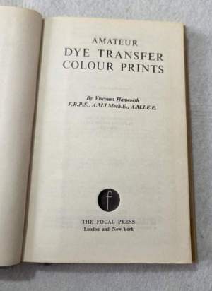 Amateur Dye Transfer colour prints