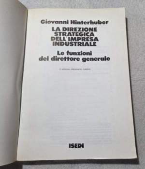 La direzione strategica dell'impresa industriale