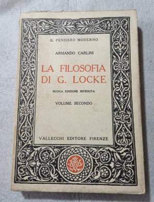 La filosofia di G.Locke - Vol. II'