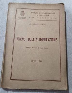 Igiene dell'alimentazione - Corso per Assistenti  Sanitarie Dietiste