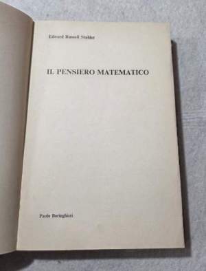 Il pensiero matematico