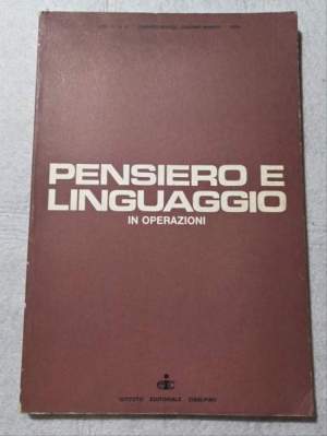 Pensiero e Linguaggio in operazioni - Rivista trimestrale