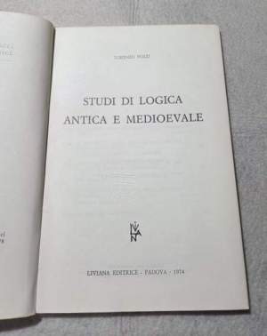 Studi di Logica antica e medievale
