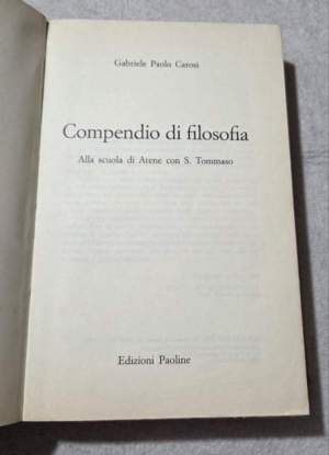Compendio di filosofia