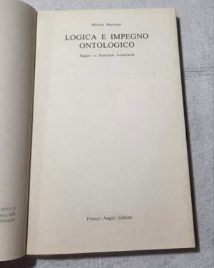 Logica e impegno ontologico - Saggio su S.Lesniewski