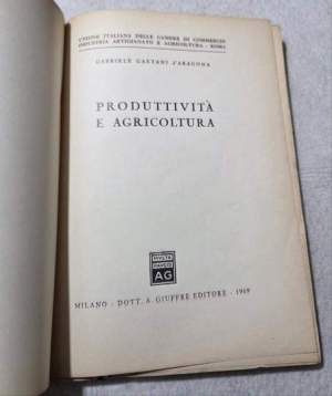 Produttivita' e agricoltura